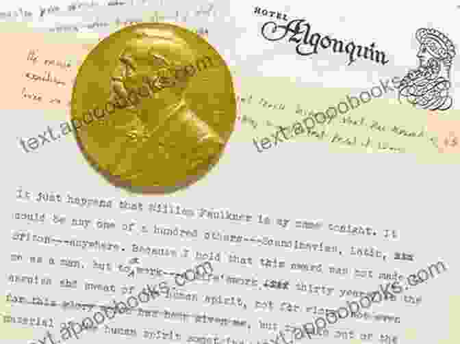 1954 Nobel Prize For Literature Awarded To William Faulkner The Tea William Faulkner