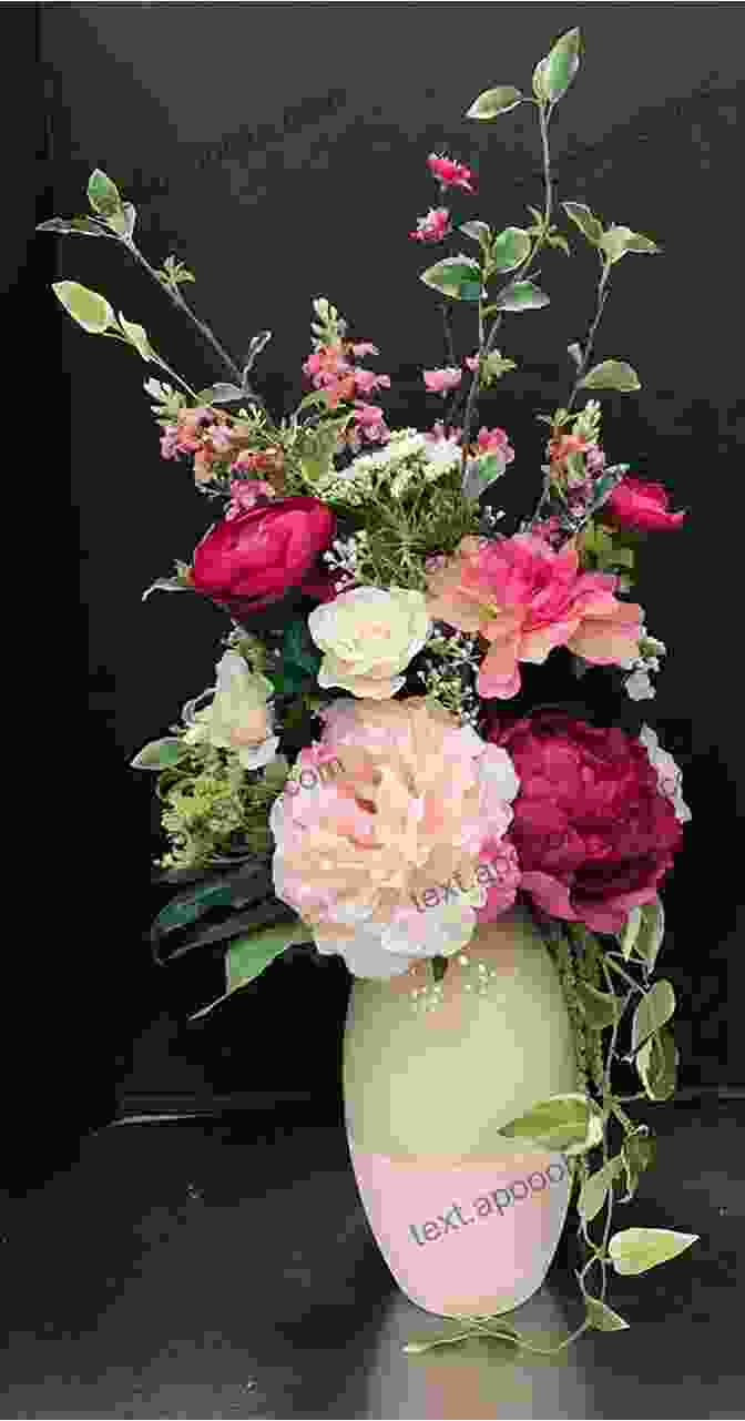 A Beautiful Arrangement Of Layered Flowers Large Rose Crochet Pattern: An Easy 4 Layered Flower For Home Decor For Embellishing Hats Dress Bags Blankets (Crochet Applique Patterns)