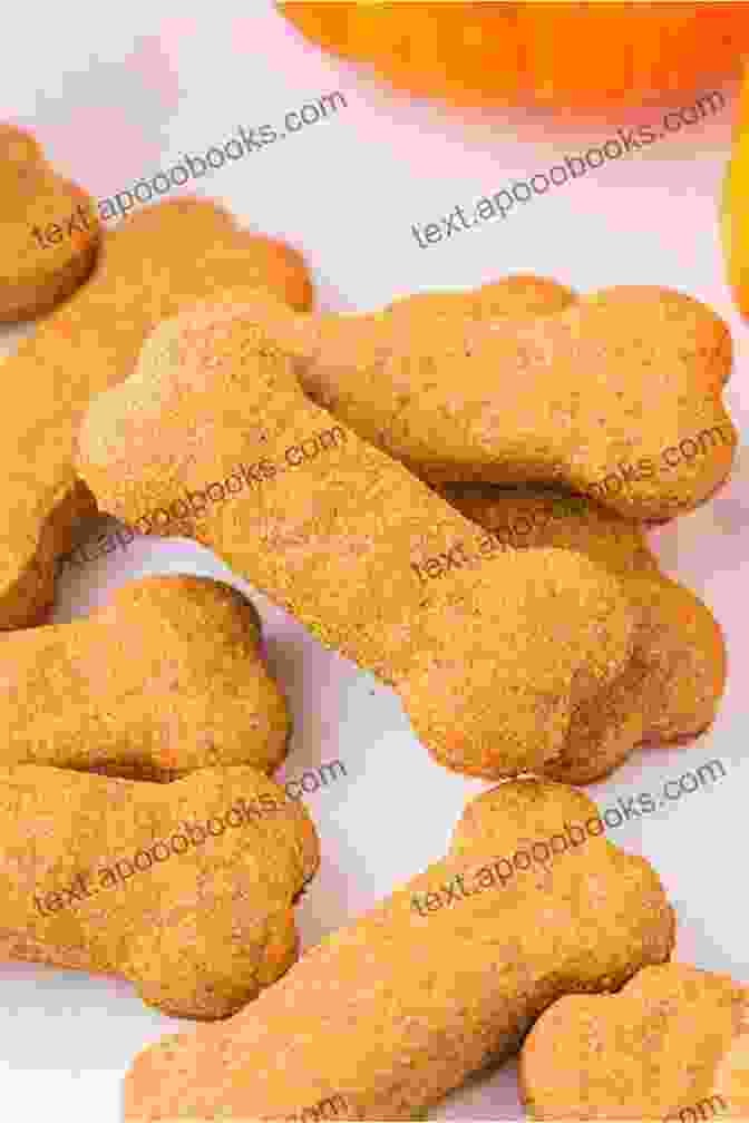 A Close Up Shot Of Freshly Baked Pumpkin Dog Treats, Garnished With A Sprinkle Of Cinnamon. The Great Pumpkin Recipe Cookbook For Dogs And Cats: Homemade Heathy Treats For Weight Loss Constipation Immune Support Moisture