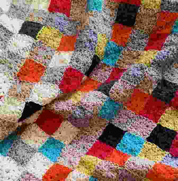 A Cozy Blanket Made With Granny Squares Blanket Crochet Tutorial Projects: Crochet Beautiful Blanket With Simple Instructions