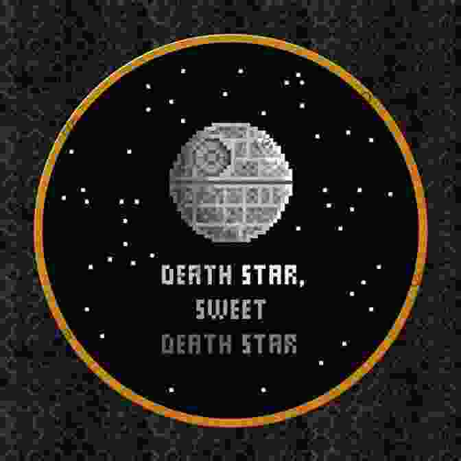 A Cross Stitch Embroidery Of The Death Star From Star Wars The Geeky Stitching Co S Little Of Cross Stitch