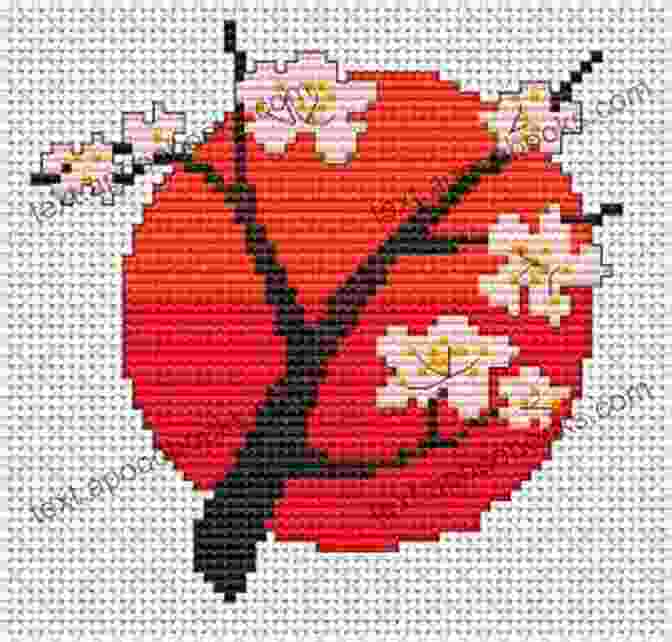 A Delicate Cross Stitch Pattern Of A Blossoming Cherry Tree Counted Cross Stitch Pattern: Watercolor Dog #54 Havanese: 183 Watercolor Dog Cross Stitch