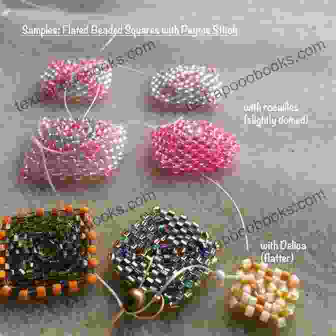 A Gallery Of Stunning Beaded Projects Demonstrating The Versatility Of Brick Stitch, Peyote Stitch, Square Stitch, And Loom Work Bead Weaving And Embroidery With Miyuki Beads: Instructions For Brick Stitch Peyote Stitch Square Stitch And Loom Work 100 Weaving Patterns