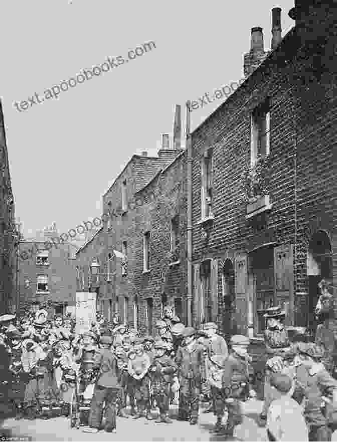 A Lively Street Scene In The East End, Filled With People Of All Ages And Backgrounds. Two For Three Farthings: The Perfect Feel Good Cockney Tale That Is Certain To Your Warm Your Heart