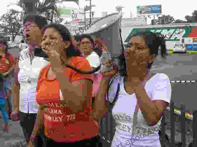 A Nicaraguan Woman Stands Defiantly Amidst A Crowd Of Protestors, Her Eyes Filled With Both Determination And Fear. Sandino S Daughters: Testimonies Of Nicaraguan Women In Struggle