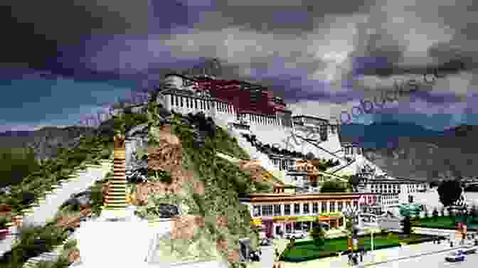 A Panoramic View Of The Potala Palace In Tibet Gleanings In Buddha Fields: Stories Of Hand And Soul In The Far East