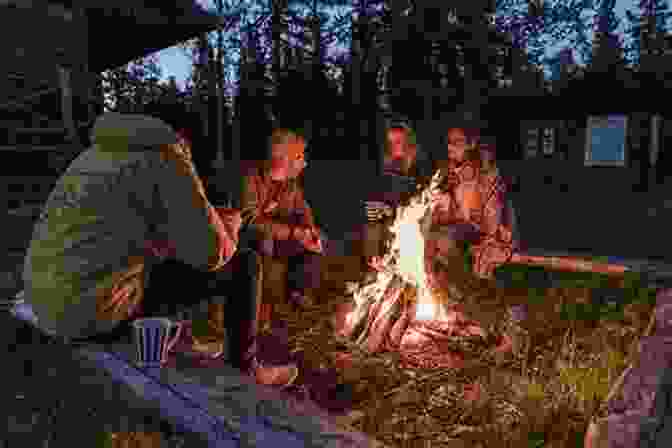 A Serene Image Of Ethan Sitting Around A Campfire With A Group Of Fellow Travelers, Sharing Stories And Laughter Under The Starlit Texas Night Sky. Texan Seeks Fortune (The Fortunes Of Texas: The Lost Fortunes 3)