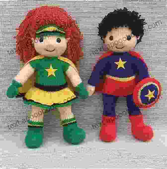 A Superhero Doll Made Of Fabric And Yarn. Creative Superhero Crochet Ideas: Wonderful Projects And Pattern To Try With Superhero