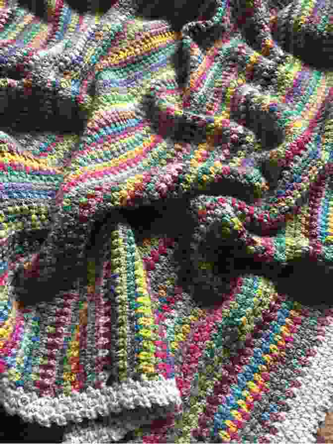 A Textured Throw Blanket Made With Moss Stitch Blanket Crochet Tutorial Projects: Crochet Beautiful Blanket With Simple Instructions