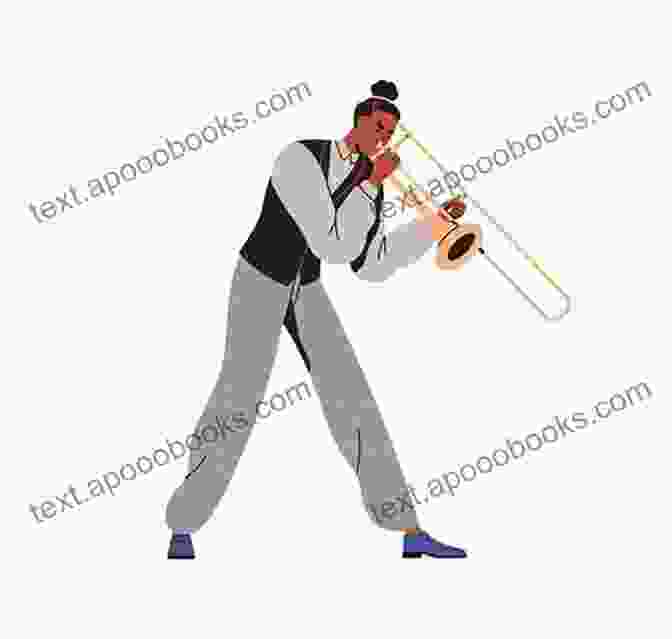 A Trombone Player Performing A Blues Solo 5 Easy Blues Trombone/Euphonium Piano (treble Clef Parts) (5 Easy Blues For Trombone/Euphonium And Piano 4)