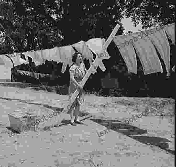 A Vintage Photo Depicting A Typical Australian Backyard In The 1950s, With A Hills Hoist Clothesline, Children Playing, And A Family Enjoying A Barbecue. The Life And Death Of The Australian Backyard