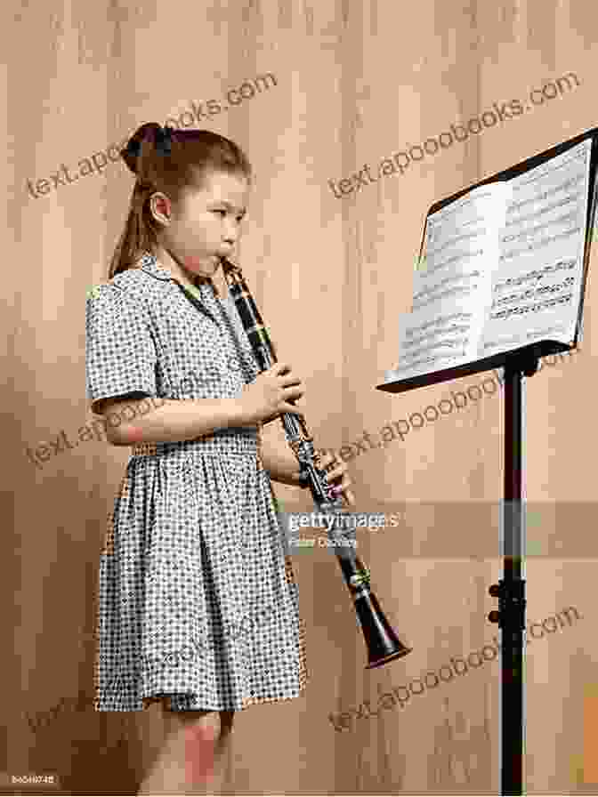 A Young Woman Playing The Clarinet Confidently In A Musical Setting Easy Clarinet Vol 1