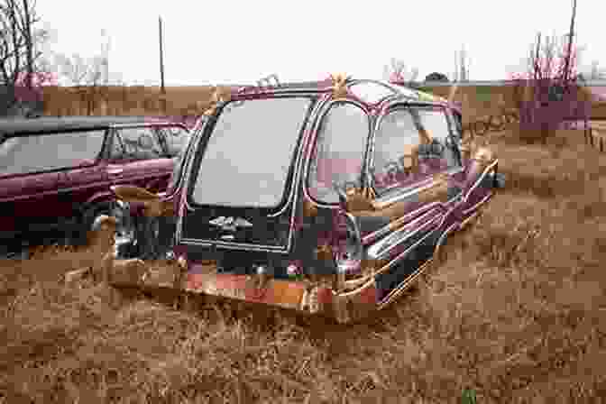 An Eerie, Abandoned Buick Roadmaster Shrouded In Mist. From A Buick 8: A Novel