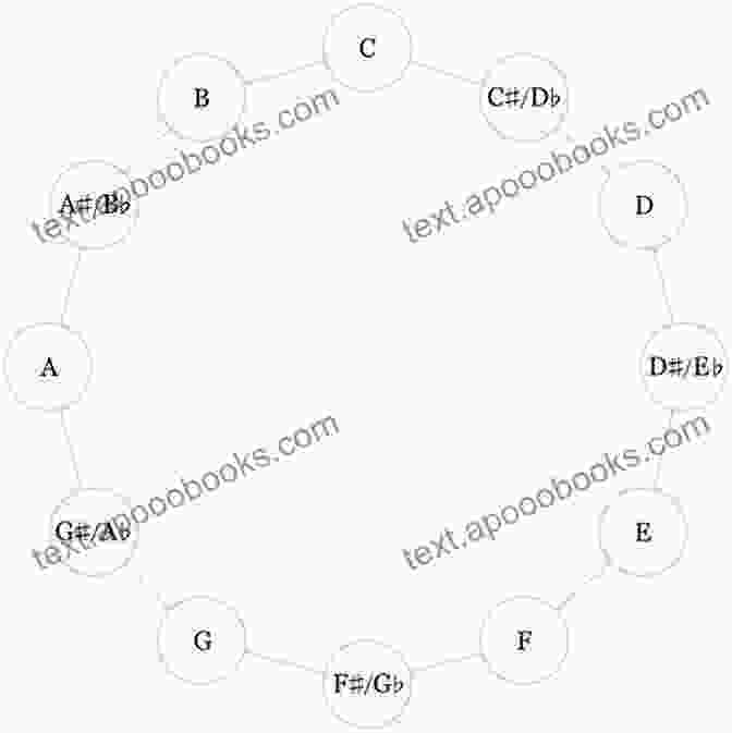 Chromatic Circle Diagram Highlighting The 24 Keys Featured In The Circles Etudes Circles Character Etudes In 24 Keys For Piano (The Phillip Kevern Series)