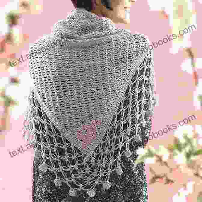 Delicate Lace Shawl With Intricate Edging Inspired Shawls: 15 Creative Patterns For Year Round Knitting