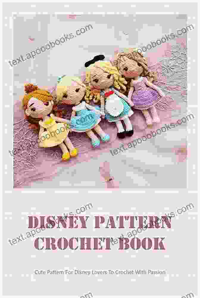 Disney Pattern Crochet Book Cover Art Disney Pattern Crochet Book: Cute Pattern For Disney Lovers To Crochet With Passion