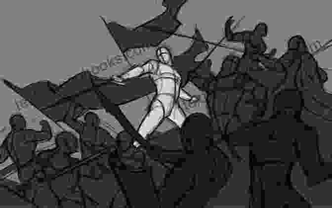 Dynamic Battle Scene From The Book, Featuring Richard And His Allies Facing A Horde Of Enemies Stone Of Tears Terry Goodkind