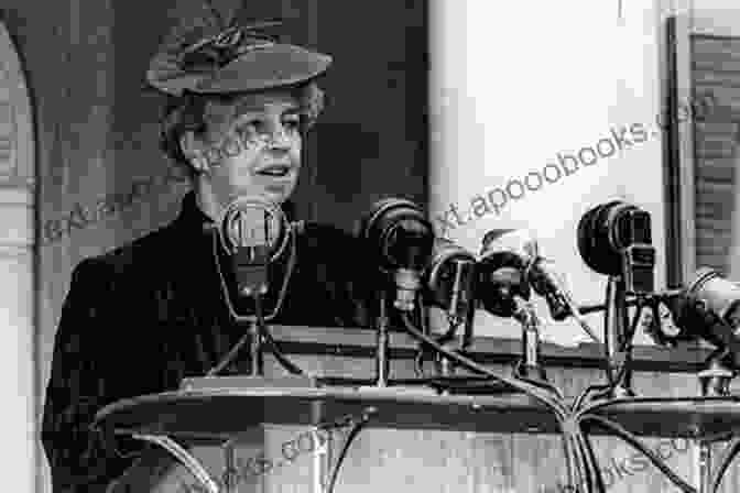 Eleanor Roosevelt Addressing An Audience, Her Voice Resonating With Conviction And Passion How Women Can Help How Lenin Studied Marx: And Other Selected Writings And Speeches