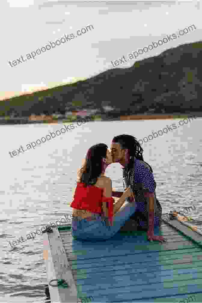 Emily And Ethan Sharing A Romantic Moment On The Lakeside Dock Loving At 40 (Lakeside Cottage 3)