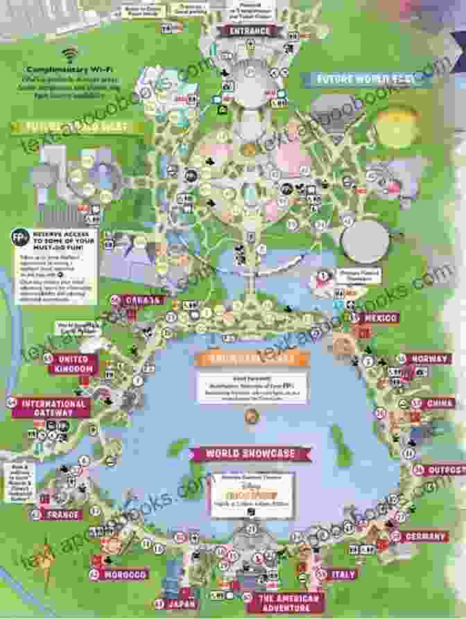 Epcot Park Landscape Great American Vacation Ideas: Disney S EPCOT Pocket Travel Guide