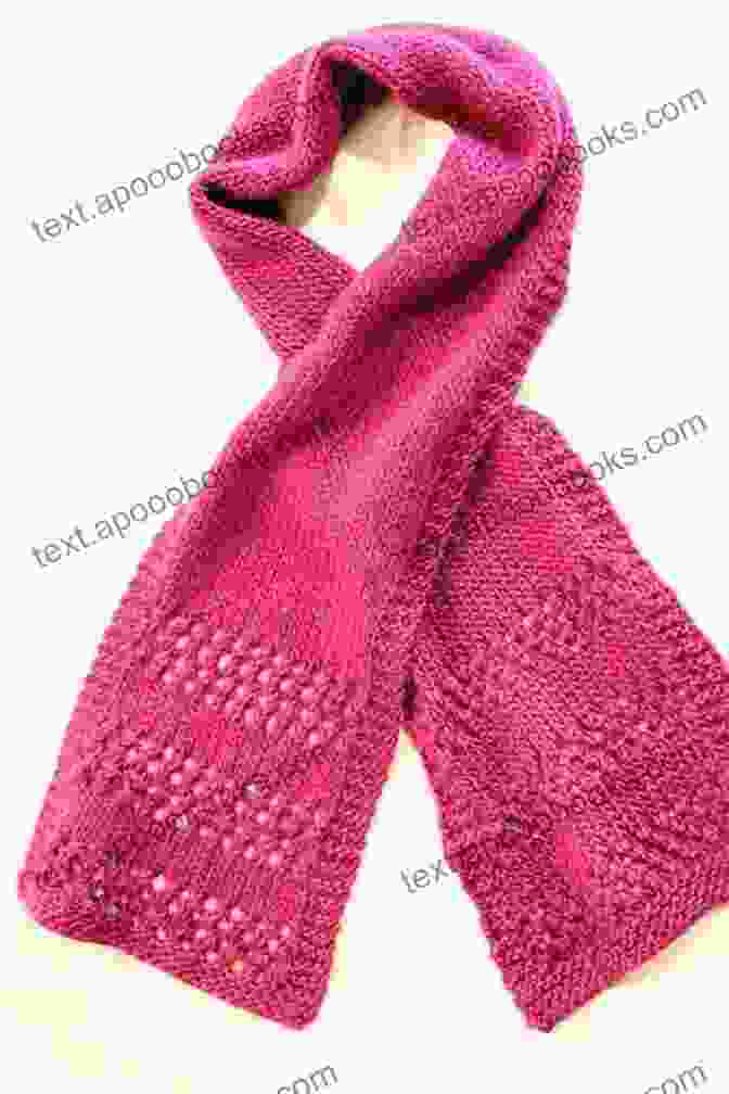 Finished Knitted Scarf Created By A Beginner CAST ON BIND OFF FOR BEGINNERS: A Concise Beginners Step By Step Guide On Different Ways To Start And Finish Your Knitting Project