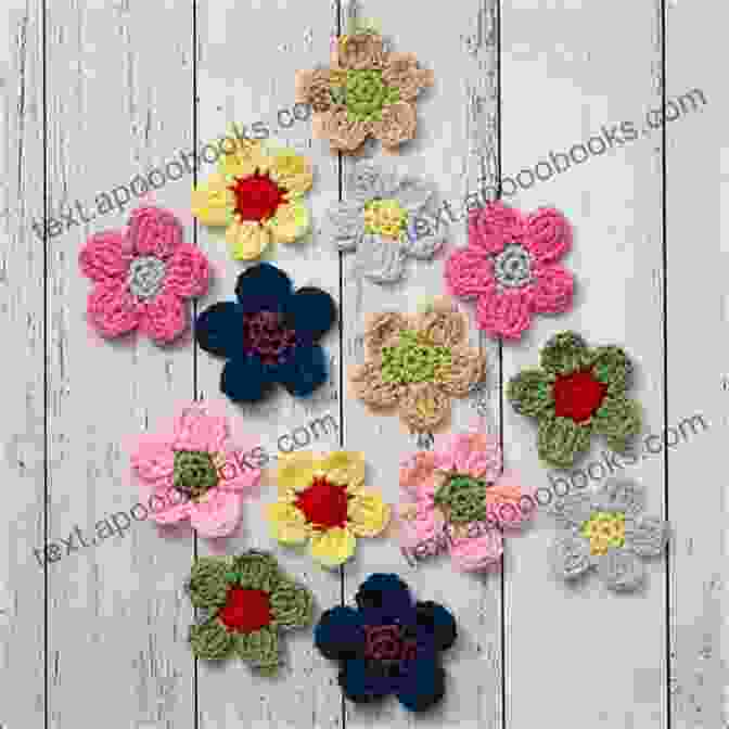 Five Petals Crochet Pattern Five Petals Crochet Pattern: Flower Embellishment For Home Decor Holidays (Crochet Applique Patterns)