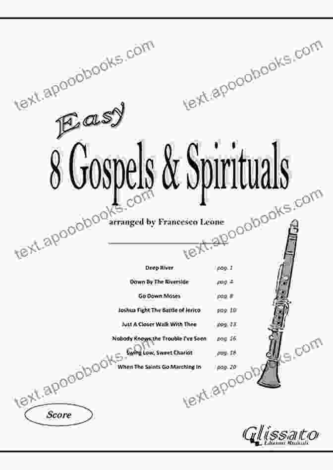 Gospels Spirituals Lyrics 8 Gospels Spirituals For Trumpet Quartet (score): Easy/Intermediate