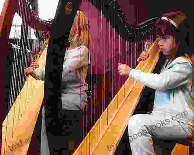 Group Of Children Playing The Harp In A Suzuki Harp School Class Suzuki Harp School Volume 4: Harp Part