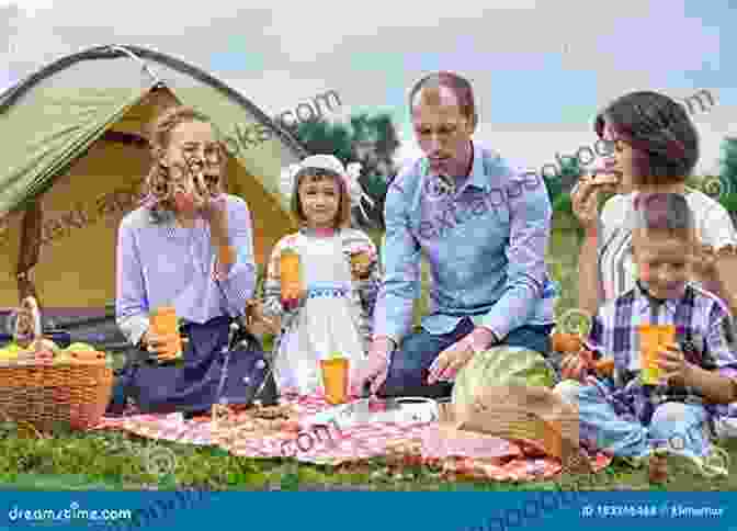 Happy And Matilda Enjoying A Picnic In The Meadow Happy And Matilda: Happy Day