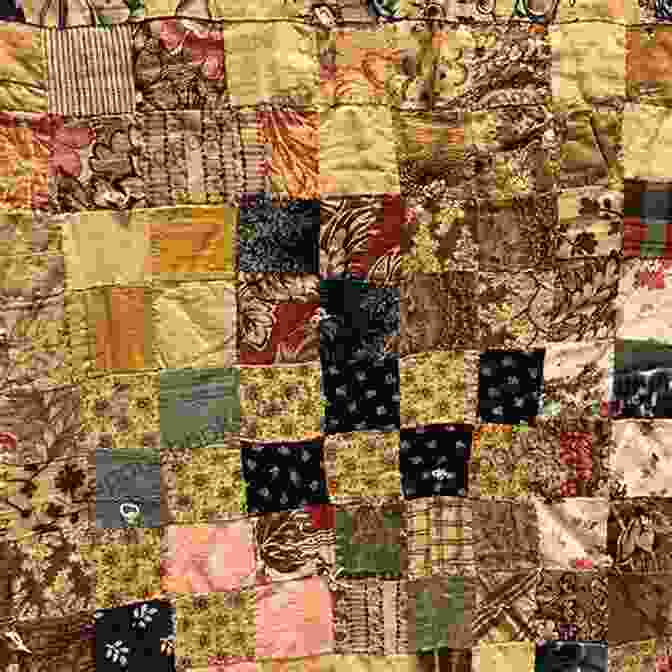 Historical Antique Quilt Displayed In A Museum Focus On Heirloom Quilting (Focus On Sewing 3)