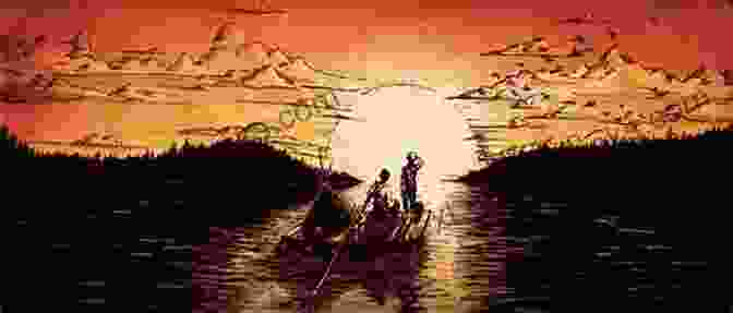 Huckleberry Finn And Jim On A Raft Floating Down The Mississippi River Huckleberry Finn (Dover Children S Thrift Classics)