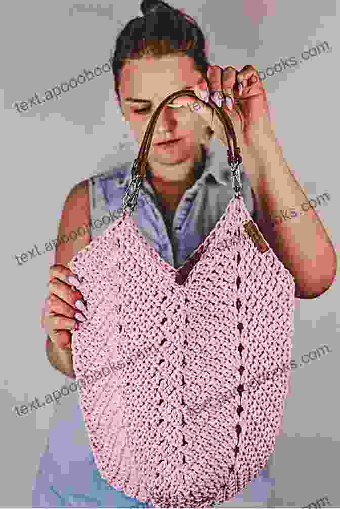 Image Of A Woman Crocheting A Bag Bags Crochet For Beginners: Astonishing Bags Crochet Projects For Newbie To Try