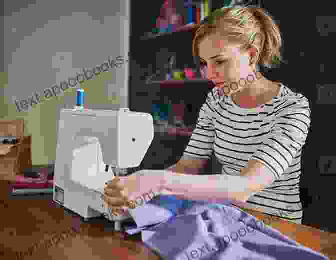 Image Of A Woman Using A Sewing Machine To Create A Blouse How To Make Blouse Patterns That Fit Perfectly: Illustrated Step By Step Guide For Easy Pattern Making (Pattern Making Made Easy 4)