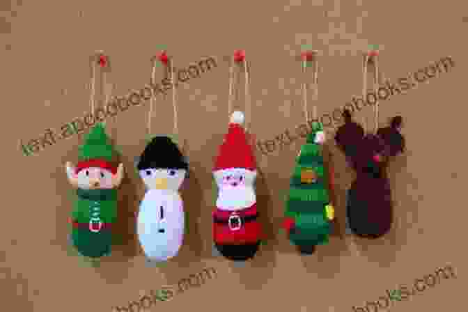 Knitted Christmas Ornaments Featuring Santa Claus, Reindeer, And Snowmen Handknit Holidays: Knitting Year Round For Christmas Hanukkah And Winter Solstice