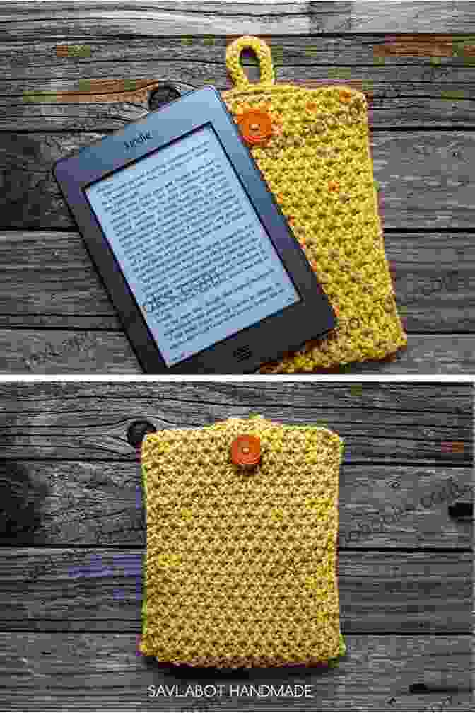 Knitted Kindle Cover In Various Colors Knit A Cover: Unique Easy To Follow Pouch Pattern For The Weekend Knitter Design 2 (Kindle Cover Knitting Patterns)