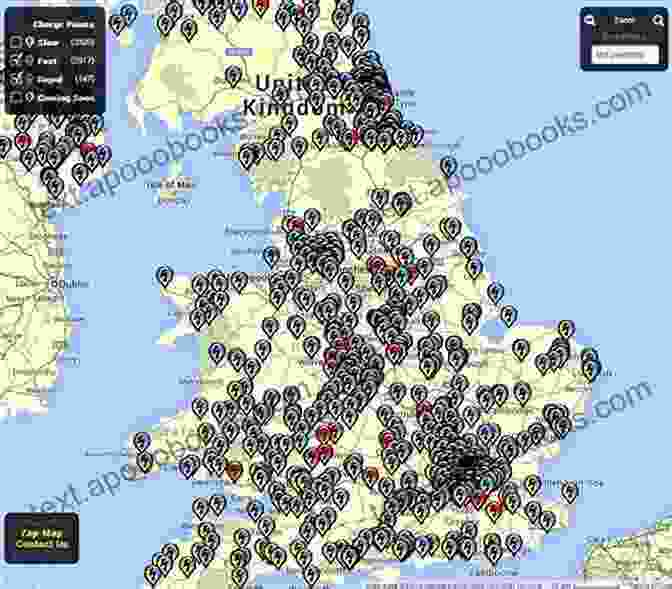 Map Of EV Charging Stations In The UK A Guide To UK And Ireland Electric Vehicle Charge Points