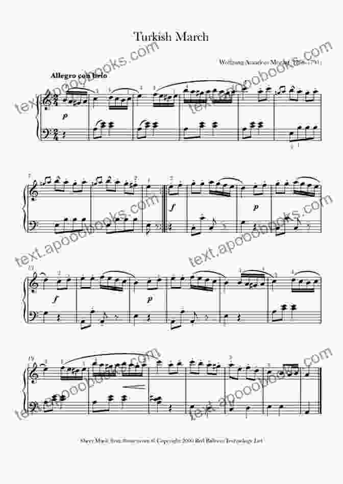 Mozart Turkish March Piano Sheet Music Mozart Turkish March: Piano Sheet Music