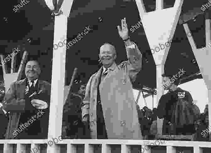 President Dwight D. Eisenhower Waving To A Crowd During The 1950s Steam On The Southern And Western: A New Glimpse Of The 1950s 1960s