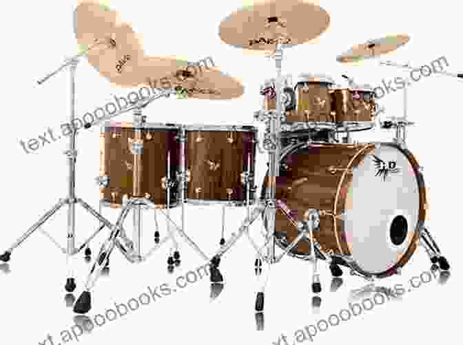 Rock Drum Set With Cymbals And Drumsticks Rock Drum Beats For Beginners