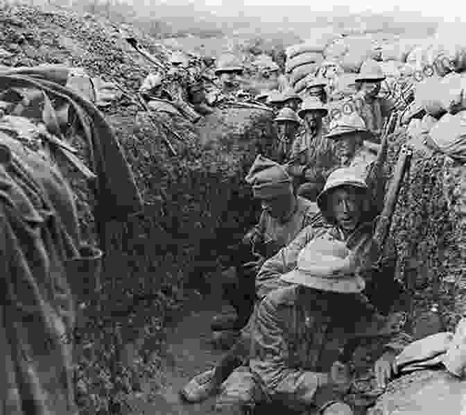 Soldiers Huddled In The Trenches During The First World War Some Desperate Glory: The First World War The Poets Knew