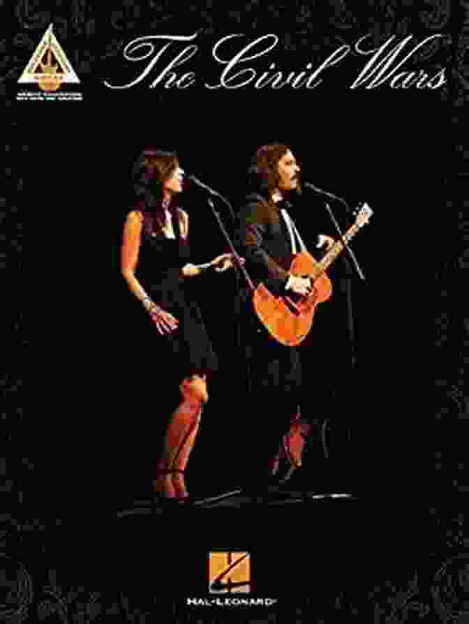 The Civil Wars Songbook By Nicolas Carter, Featuring A Minimalist Design With A Soft, Ethereal Background And The Duo's Names Written In Delicate Typography. The Civil Wars Songbook Nicolas Carter