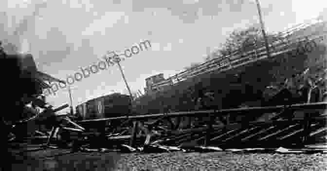 The Wreckage Of The Train That Crashed In Virginia In 1890 Lost At Thaxton: The Dramatic True Story Of Virginia S Forgotten Train Wreck