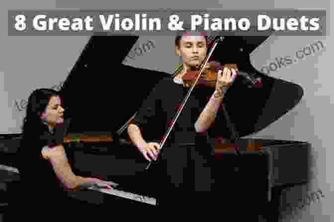 Violin And Piano Duet Performing Music From Hallelujah: Arranged By Lindsay Stirling For Violin And Piano