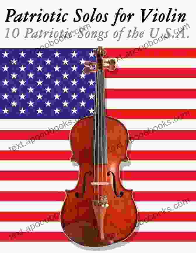 Violinist Performing The Patriotic Solos For Violin: 10 Patriotic Songs Of The U S A