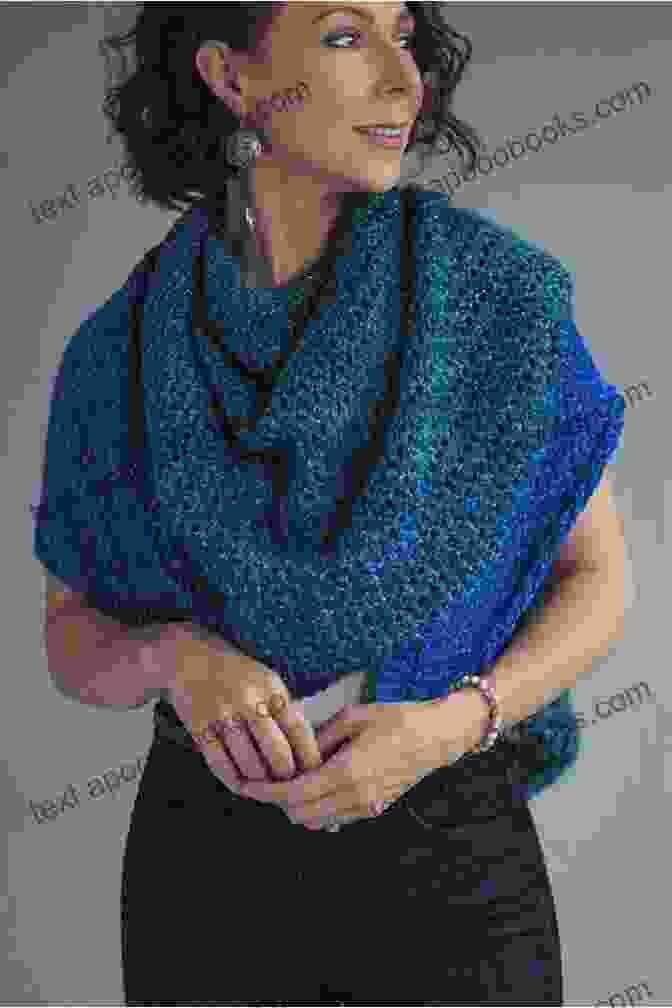 Warm And Inviting Shawl With Chunky Yarn Inspired Shawls: 15 Creative Patterns For Year Round Knitting