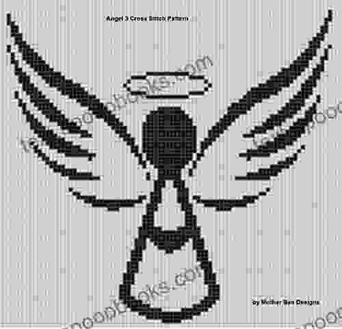 Angel 3 Cross Stitch Pattern Mickey Dee