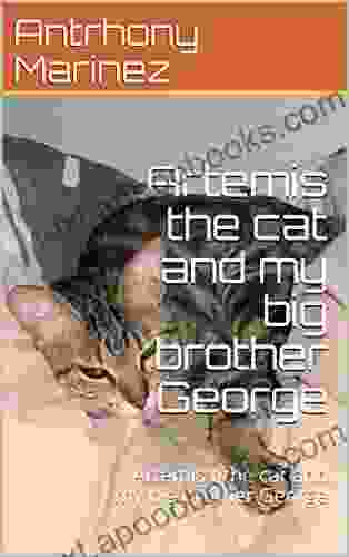 Artemis the cat and my big brother George: Artemis t the cat and my big brother George