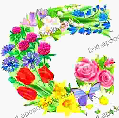 Counted Cross Stitch Pattern: G A Flowered Alphabet Monogram