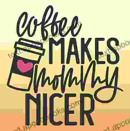 Funny Coffee Quote Cross Stitch: Printable Mommy PDF Pattern 2 Kinds Of Charts DMC Floss