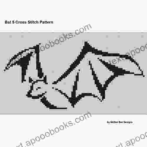 Bat 5 Cross Stitch Pattern